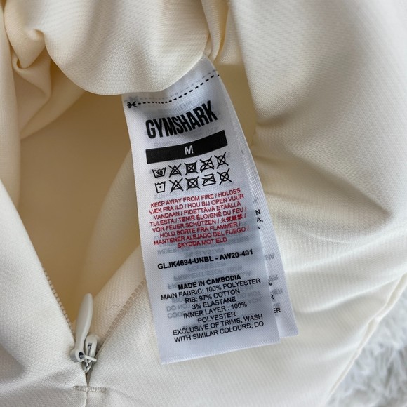 Gymshark Jackets & Coats Gymshark X Whitney Simmons Cream